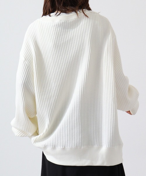 「JEMORGAN」 長袖Tシャツ L オートミール メンズ_画像2