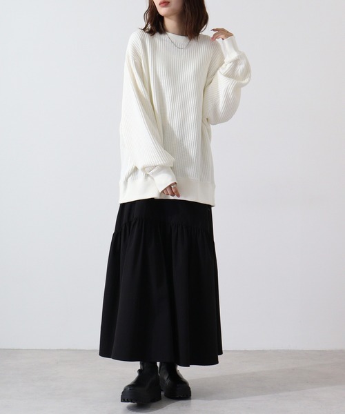 「JEMORGAN」 長袖Tシャツ L オートミール メンズ_画像3