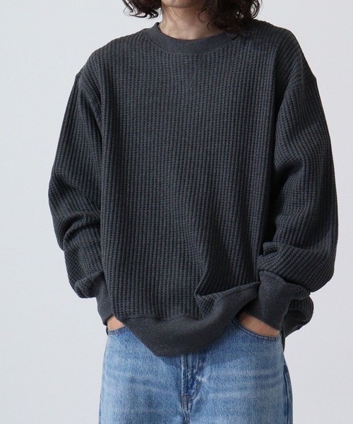「JEMORGAN」 長袖Tシャツ L オートミール メンズ_画像6