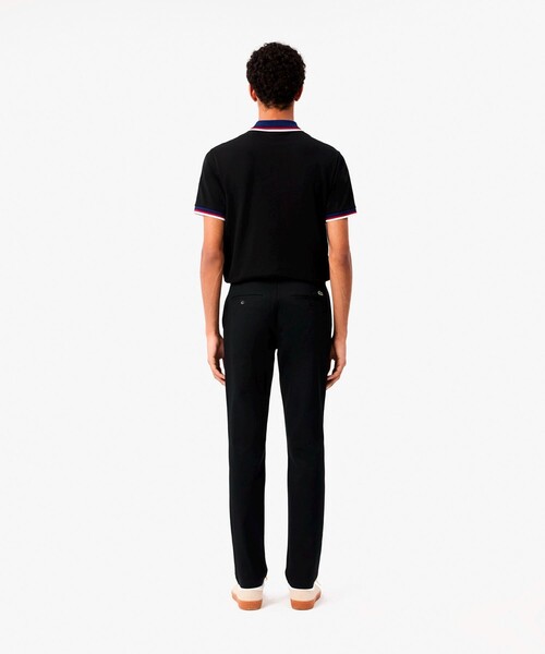 「LACOSTE」 チノパンツ 42 グレイッシュブルー メンズ_画像3
