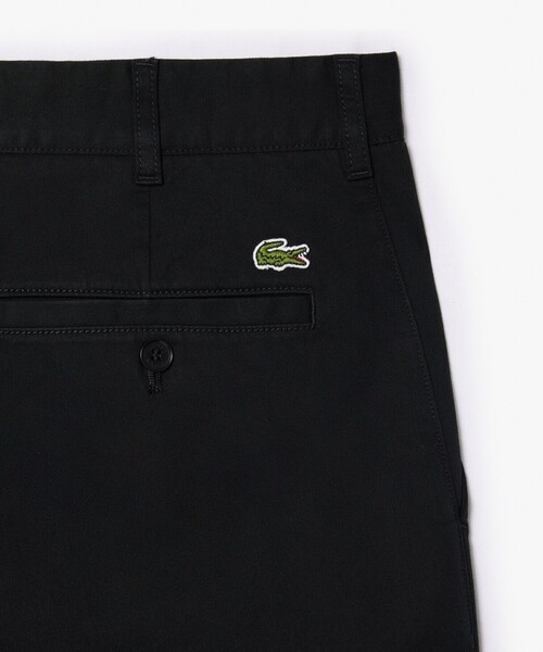 「LACOSTE」 チノパンツ 42 グレイッシュブルー メンズ_画像4