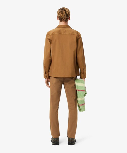 「LACOSTE」 チノパンツ 42 グレイッシュブルー メンズ_画像9