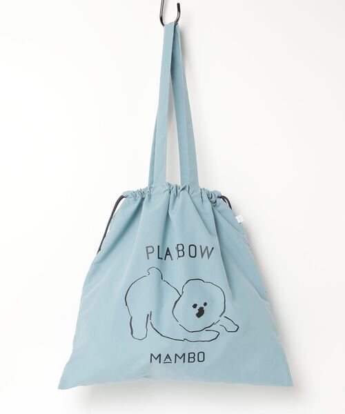 「MAMBO」 トートバッグ FREE サックスブルー レディース_画像9