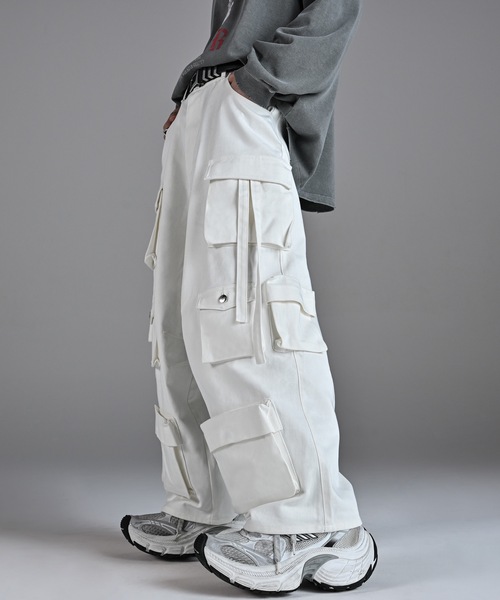 「ADRER」 デニムパンツ SMALL グレー メンズ_画像2