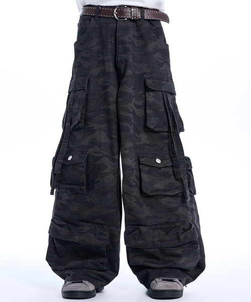 「ADRER」 デニムパンツ SMALL グレー メンズ_画像7