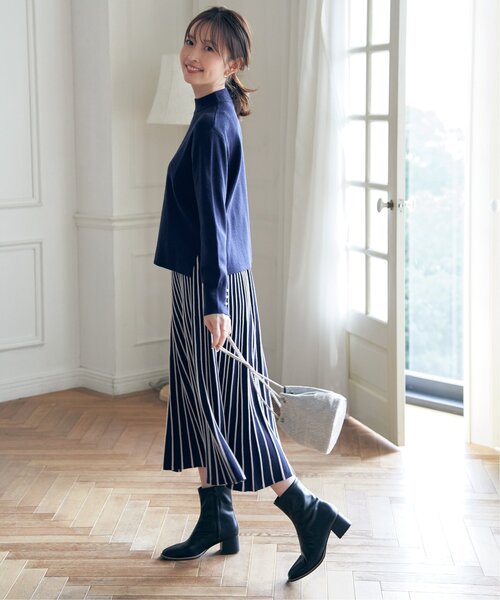 「IKKA LOUNGE」 セットアップ M ブルー レディース_画像4