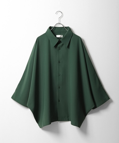 「Nilway」 7分袖シャツ LARGE オフホワイト メンズ_画像5
