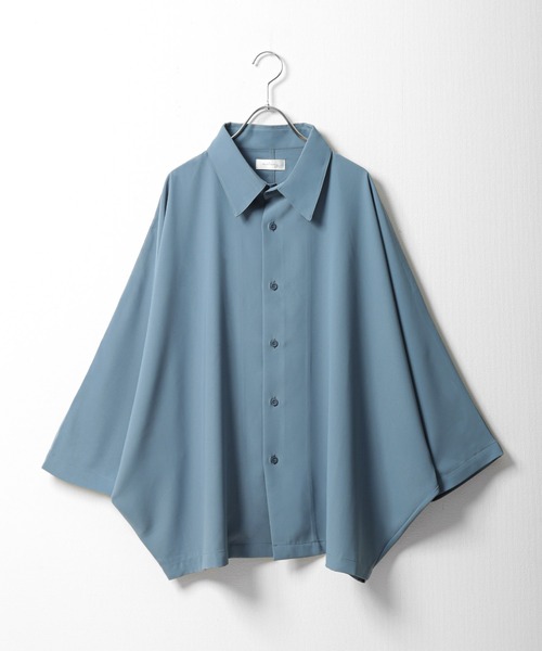 「Nilway」 7分袖シャツ LARGE オフホワイト メンズ_画像7