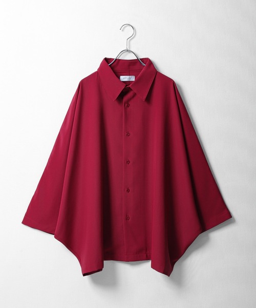 「Nilway」 7分袖シャツ LARGE オフホワイト メンズ_画像8