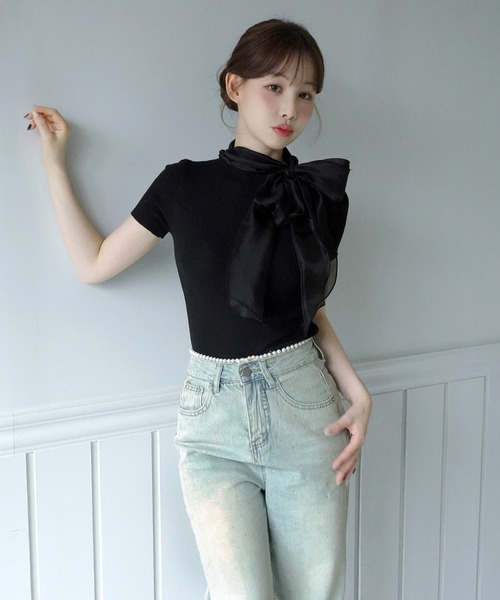「by muni:r」 デニムパンツ MEDIUM ブルー レディース_画像2