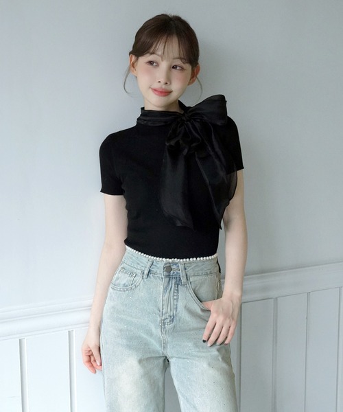 「by muni:r」 デニムパンツ MEDIUM ブルー レディース_画像7