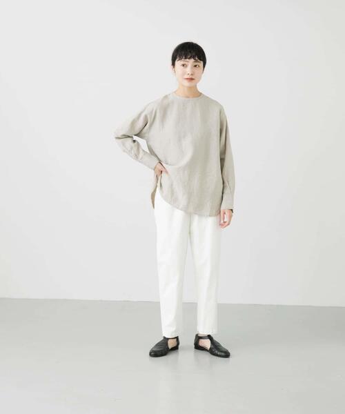 「かぐれ」 イージーパンツ FREE グレー レディース_画像4