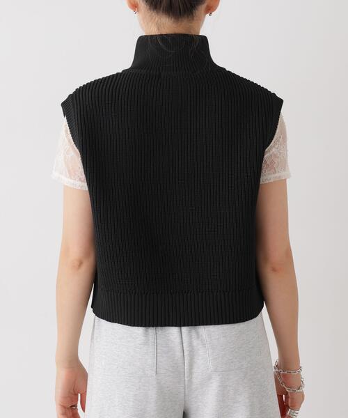 NANO universe（ナノ・ユニバース） ベスト ジレ ダブルジップアップ