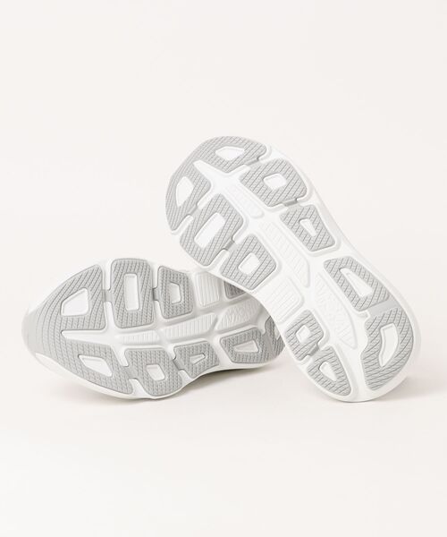 「HOKA」 ローカットスニーカー 24.5cm シルバー レディース_画像3