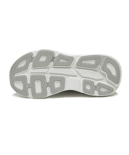 「HOKA」 ローカットスニーカー 24.5cm シルバー レディース_画像8