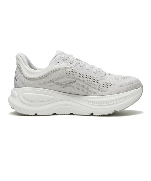 「HOKA」 ローカットスニーカー 24.5cm シルバー レディース_画像9
