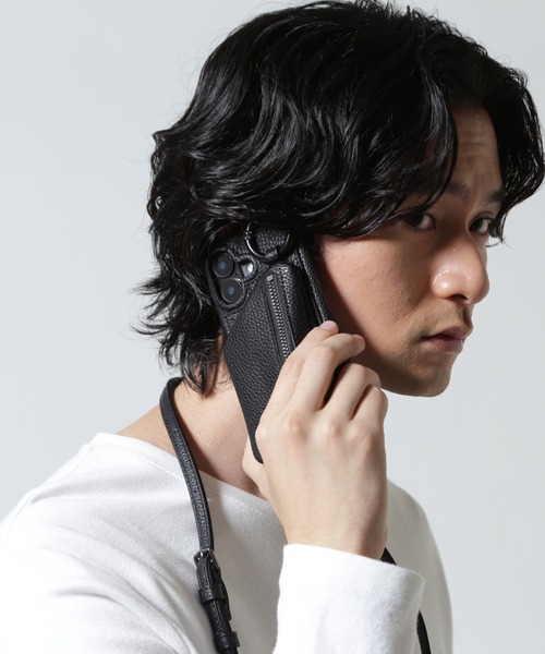ajew（エジュー） スマホケース ajew/エジュー/別注「ひも付き