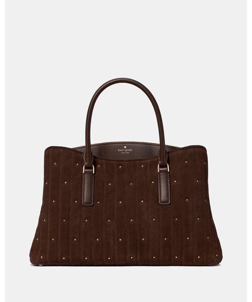 ショルダーバッグ バッグ トンプソン ストリート キルテッド スエード サッチェル バッグ レディース メンズ | kate spade NEW YORK | 03