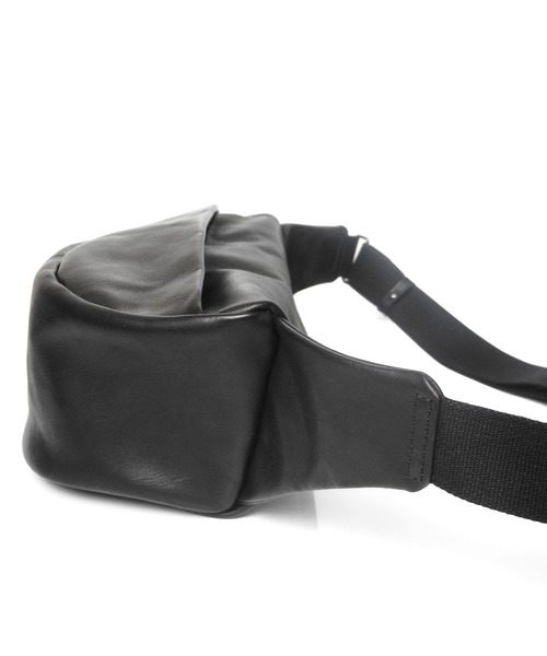 るサイズ⋤ バッグ 19 ボディバッグ ZOZOTOWN PayPayモール店 - 通販 - PayPayモール ウエストポーチ Leather waist bag 'demi cercle' ↬ギュッと