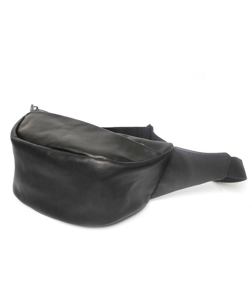 るサイズ⋤ バッグ 19 ボディバッグ ZOZOTOWN PayPayモール店 - 通販 - PayPayモール ウエストポーチ Leather waist bag 'demi cercle' ↬ギュッと
