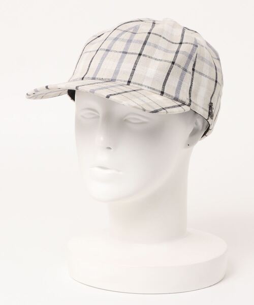 在庫通販 帽子 チェック 6パネル キャップ ZOZOTOWN PayPayモール店 - 通販 - PayPayモール キャップ Linen Check 6P Cap / リネン 得価格安