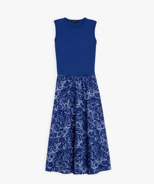 日本製 ワンピース J007 Robe ローズドッキングワンピース 新着商品 Www Thedailyspud Com