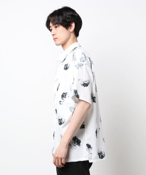 変形 ビックシャツ ブラック SOCCE 「SOCCE」 長袖シャツ X-LARGE ブラック メンズ