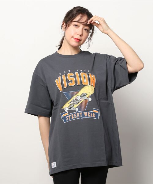 VISION1976 STREET WEAR Tシャツ　スケボー　ストリート VISION STREET WEAR（ヴィジョンストリートウェア） tシャツ Tシャツ