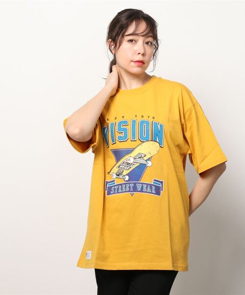 VISION1976 STREET WEAR Tシャツ　スケボー　ストリート VISION STREET WEAR（ヴィジョンストリートウェア） tシャツ Tシャツ