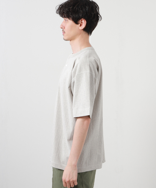 Healthknit（ヘルスニット） ヘンリーネック tシャツ 「Healthknit