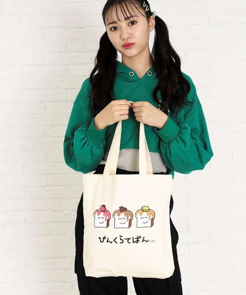 PINK-latte（ピンクラテ） レッスンバッグ 「おえかきさん×ぴんくらて