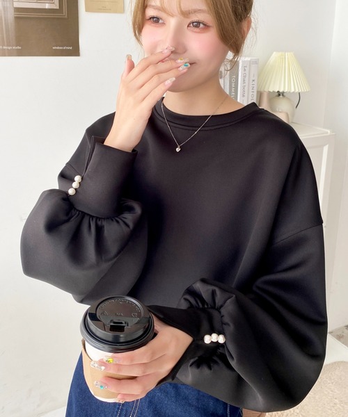 【新品未使用】Julier リブロングスリーブプルオーバー/パット付き Julier｜エコリヨセルハーフスリーブプルオーバー | Rakuten