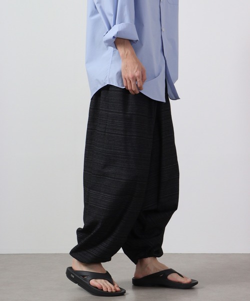 FUNALIVE パンツ ジャガードサルエルパンツ メンズ レディース