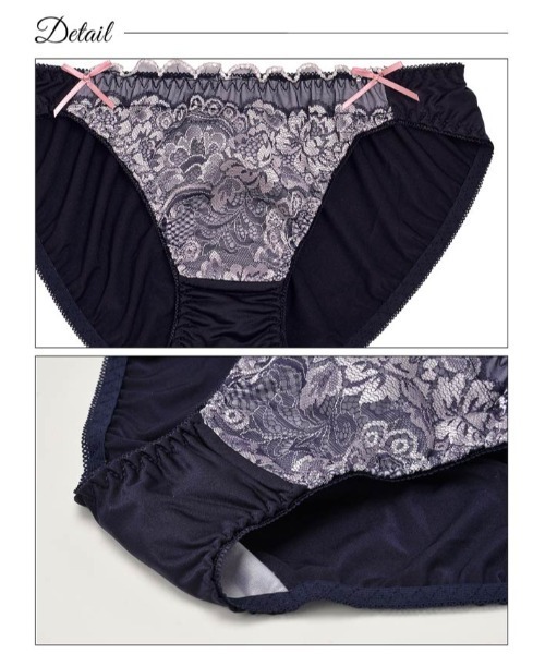 ブラジャー ショーツセット スイート スカラップ レース ＆ フル