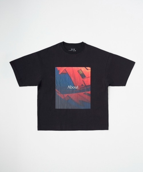 three dots tシャツ 「unisex」EZ MOMENTグラフィックTシャツ