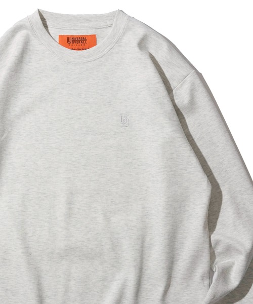 ユニバーサルオーバーオール別注リラックスフィットポンチロングスリーブTシャツ白M UNIVERSAL OVERALL tシャツ 「UNIVERSAL OVERALL」別注