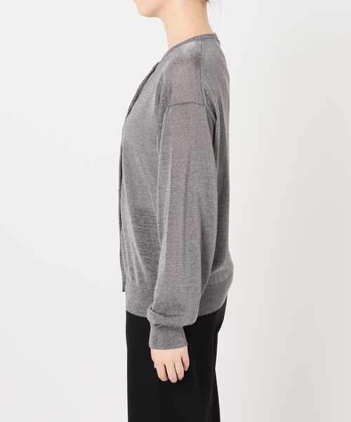 AP STUDIO ニット Glitter cardigan レディース : ZOZOTOWN Yahoo!店