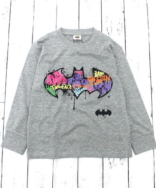 ZIーON（ジーオン） tシャツ BATMAN バットマン ロゴロンT キッズ 子供