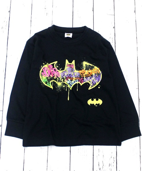 ZIーON（ジーオン） tシャツ BATMAN バットマン ロゴロンT キッズ 子供