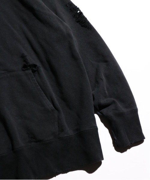 THRIFTY LOOK パーカー LOOK/スリフティールック WORN-OUT PULL