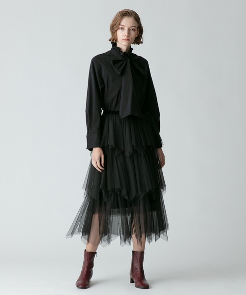 allureville（アルアバイル） ブラウス シャツ ヴィンテージブロード