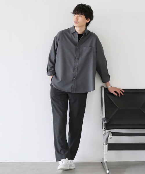 LE WIDE レギュラーシャツ LE / エルイー】WIDE / ワイド レギュラー シャツ（シャツ