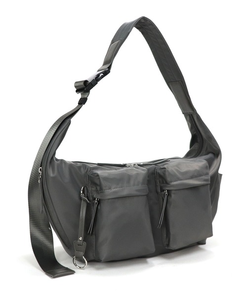 Bermosa ショルダーバッグ バッグ ダブルポケットナイロンショルダー