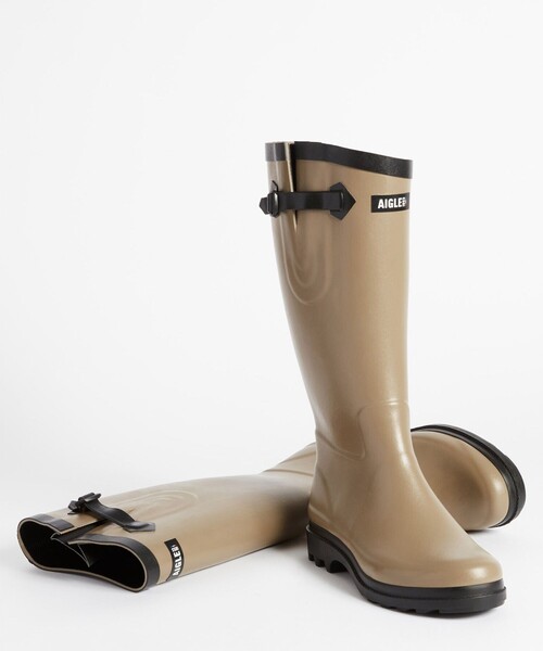 AIGLE レインブーツ/乗馬ブーツ AIGLE エーグル 乗馬ブーツ レインブーツ - メルカリ