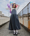 ワンピース 「forksy.」ハーフジップ配色...の詳細画像5
