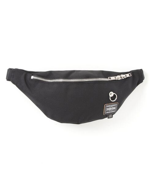 PORTER ウエストバッグ カラーブラック PORTER SHINE ウエストバッグ ボディーバック ブラック 吉田