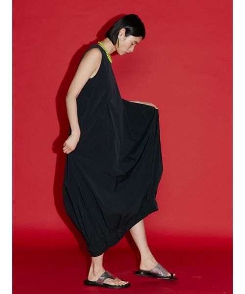 ワンピース TUCK COCOON OP / タックコクーンワンピース レディース  