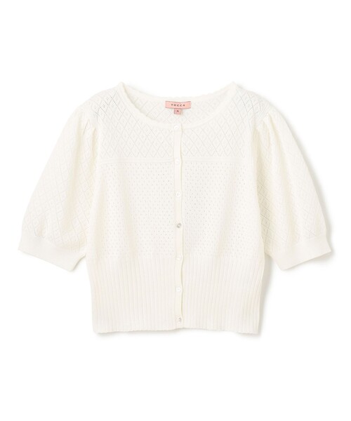 tocca カーディガン TOCCA カーディガン MINI GAME CARDIGAN レディース : ZOZOTOWN