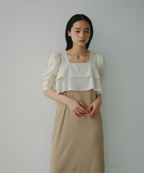 ワンピース 「e/rm」ティアードIラインドレス レディース : 83244164 