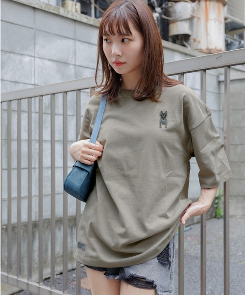 【韓国 Life Work】シリコーンラドクワペン半袖Tシャツ ライフワーク 共用) シリコン ラドックワッペン 半袖 Tシャツ